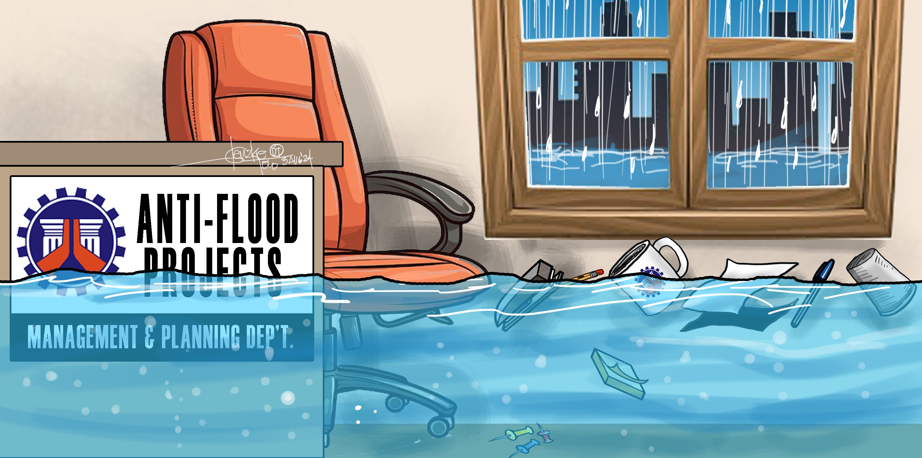 Great flood scandal